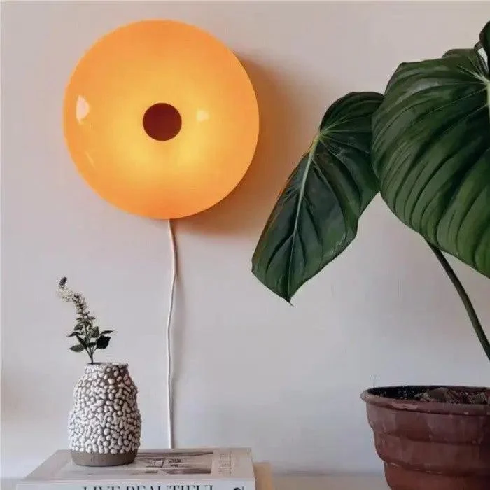 Vintage Donut Bauhaus Table Lamp Wall Sconce Hl164 8