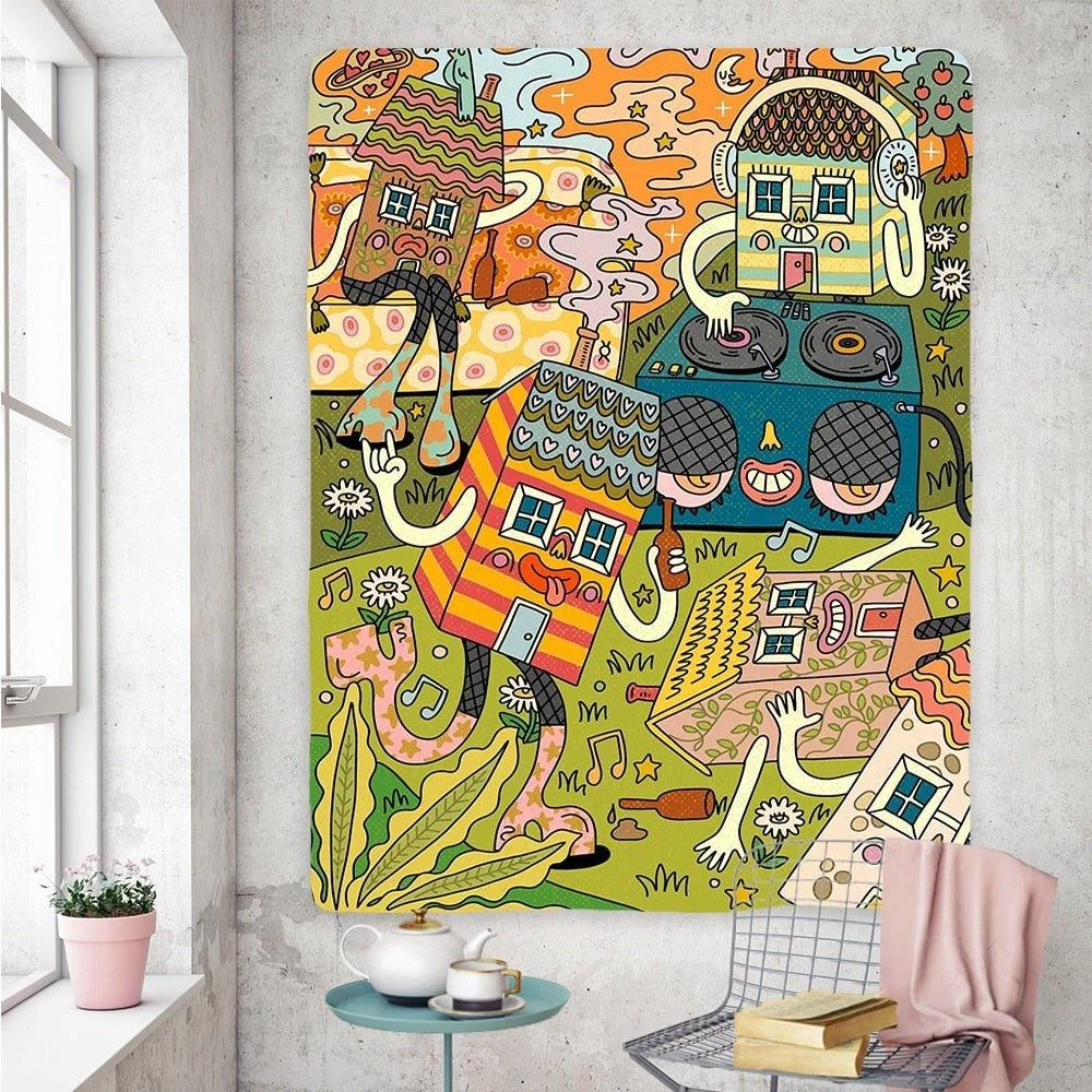 vintage-psychedelic-rock-hip-hop-tapestry-wall-hanging-353324 Vintage Psychedelic Rock Hip Hop Tapestry Wall Hanging 353324