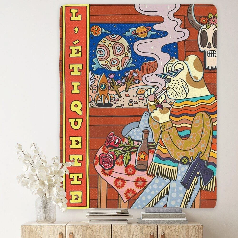 vintage-psychedelic-rock-hip-hop-tapestry-wall-hanging-676512 Vintage Psychedelic Rock Hip Hop Tapestry Wall Hanging 676512