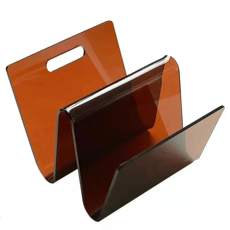 w-shape-wavey-acrylic-magazine-stand-210560 W Shape Wavey Acrylic Magazine Stand 210560