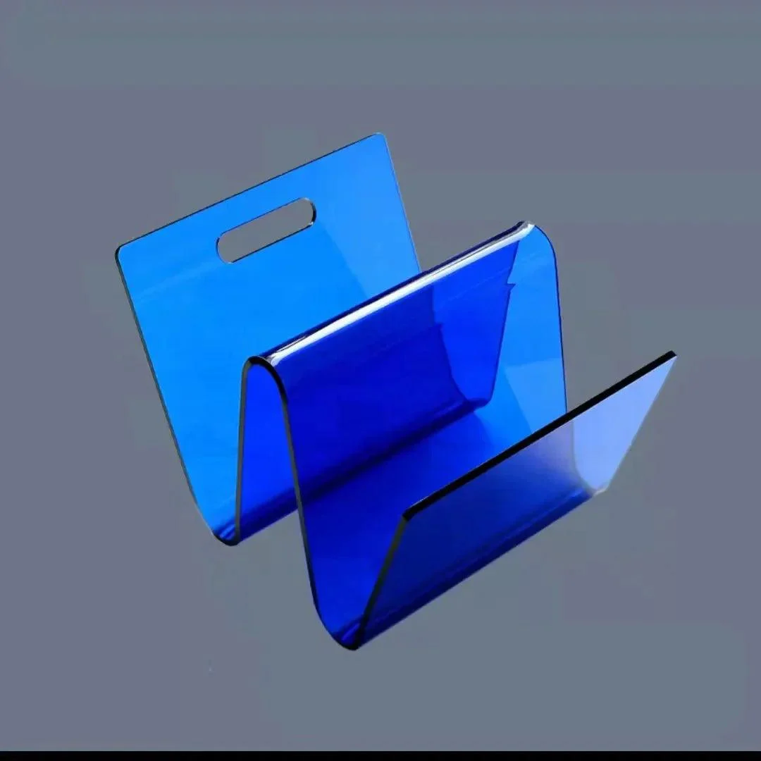 w-shape-wavey-acrylic-magazine-stand-569050 W Shape Wavey Acrylic Magazine Stand 569050