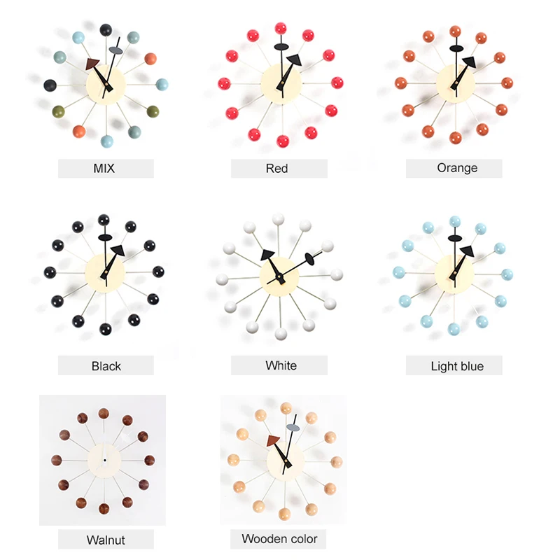 Stylish 3D Sphere Wall Clock Decoration