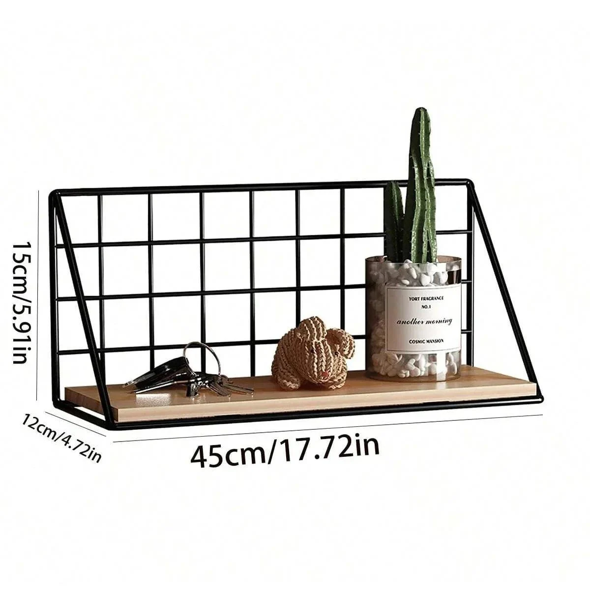 wall-mounted-industrial-hanging-shelf-430615 Wall Mounted Industrial Hanging Shelf 430615