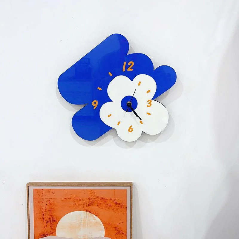 wooden-cartoon-art-flower-wall-clock-796937 Wooden Cartoon Art Flower Wall Clock 796937