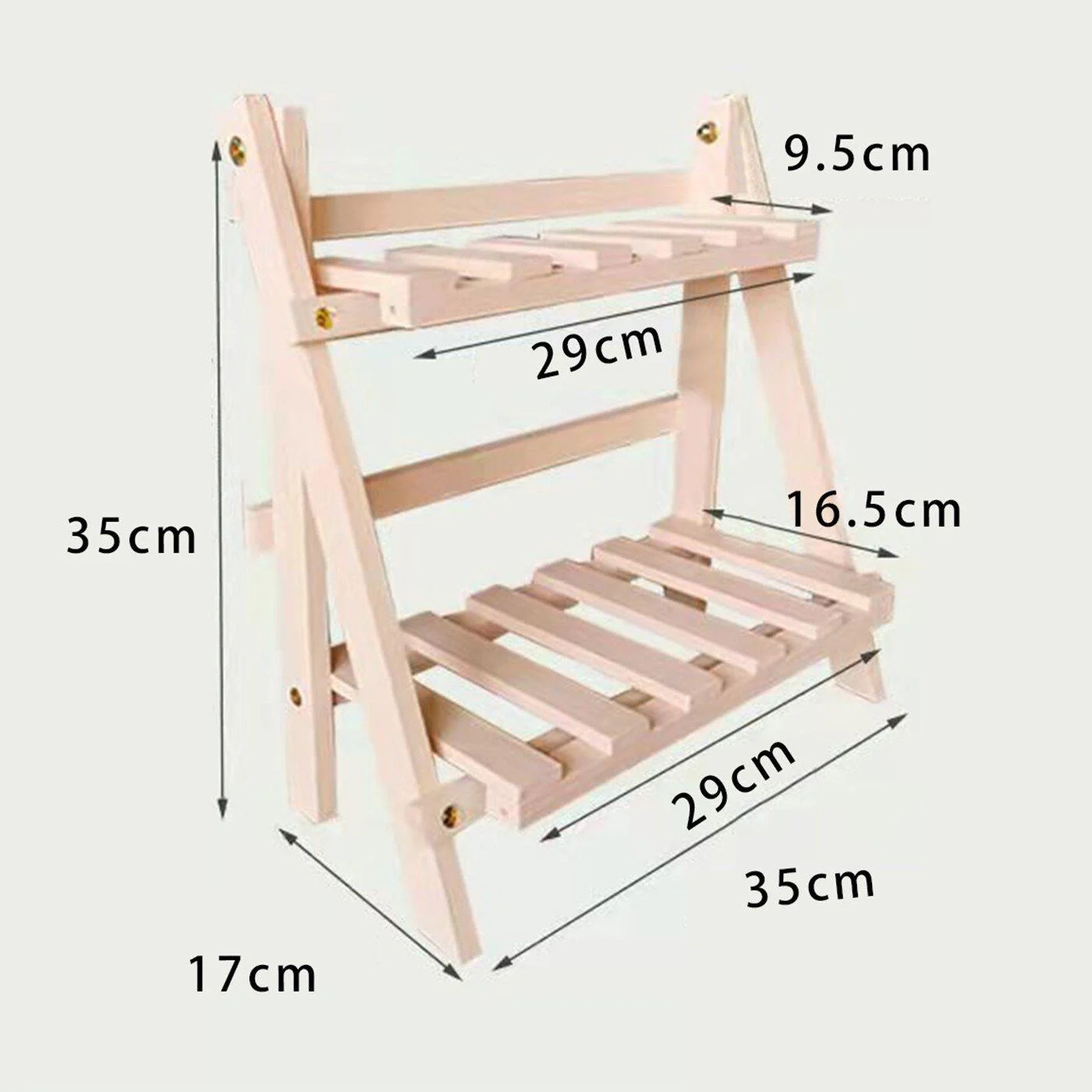 wooden-double-layer-storage-racks-437990 Wooden Double Layer Storage Racks 437990