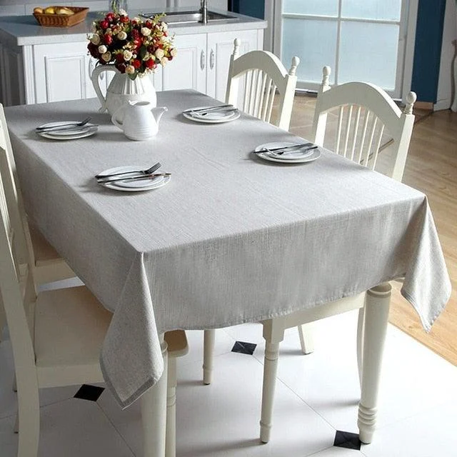 Woven Linen Tablecloth 628160