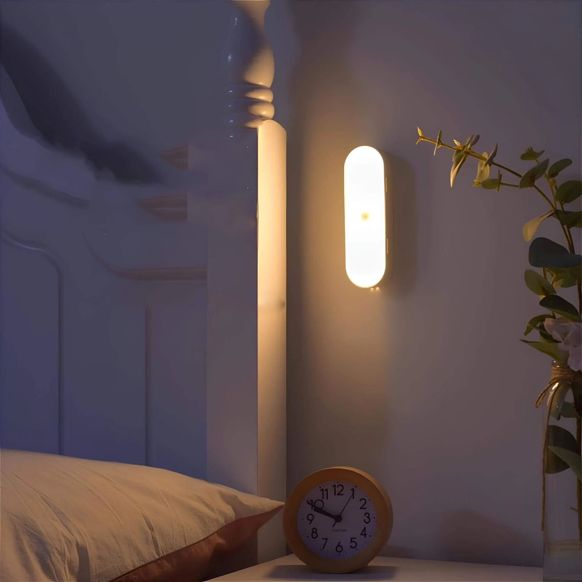 Xlumina Led Usb Aufladbare Drahtlose Bewegungsmelder Wandlampe Energiesparend Kabellos Flexibel 1