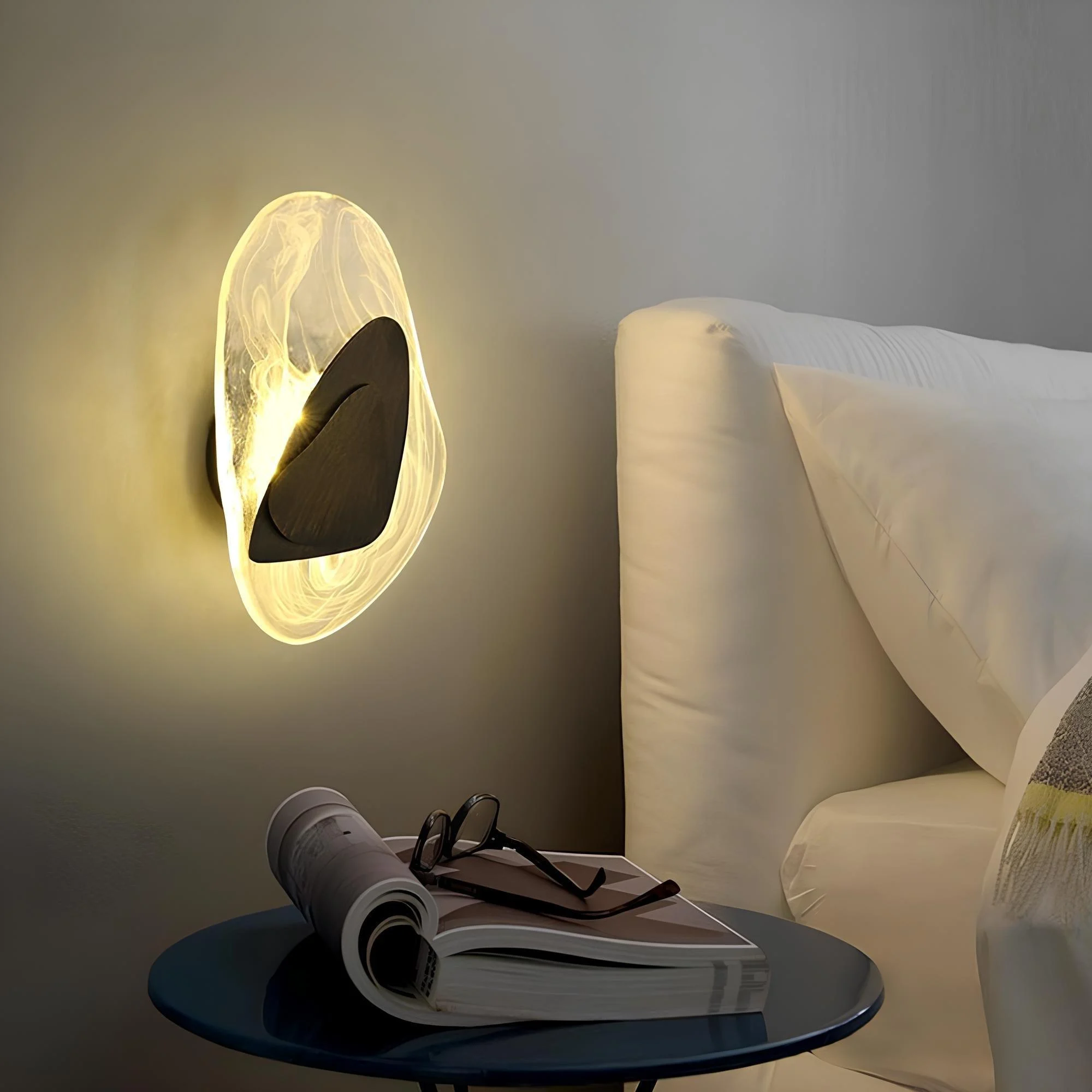 Xlumina Moderne Kristall Wandlampe Wohnzimmer Elegant Beleuchtung Luxus Design 2