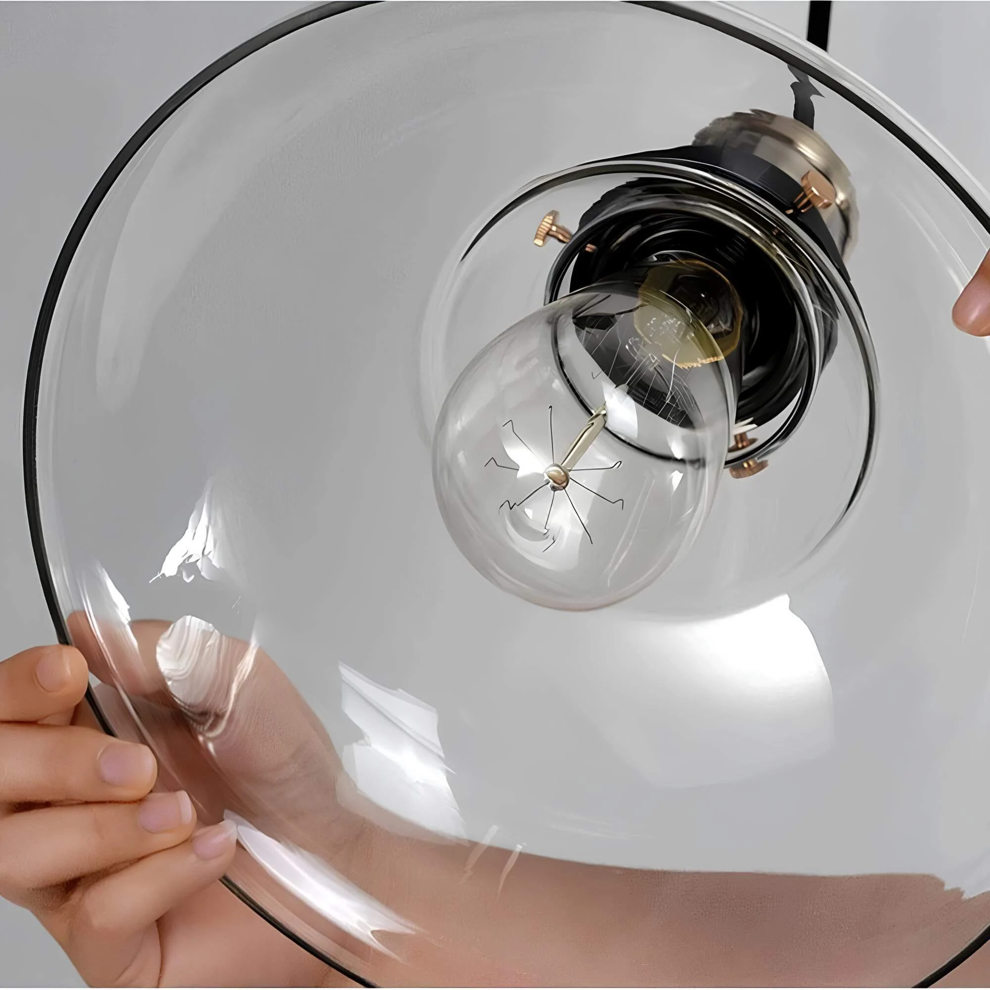Xlumina Vintage Skandinavische Haengeleuchte Aluminium E27 Zeitlos Modern Wohnen 4