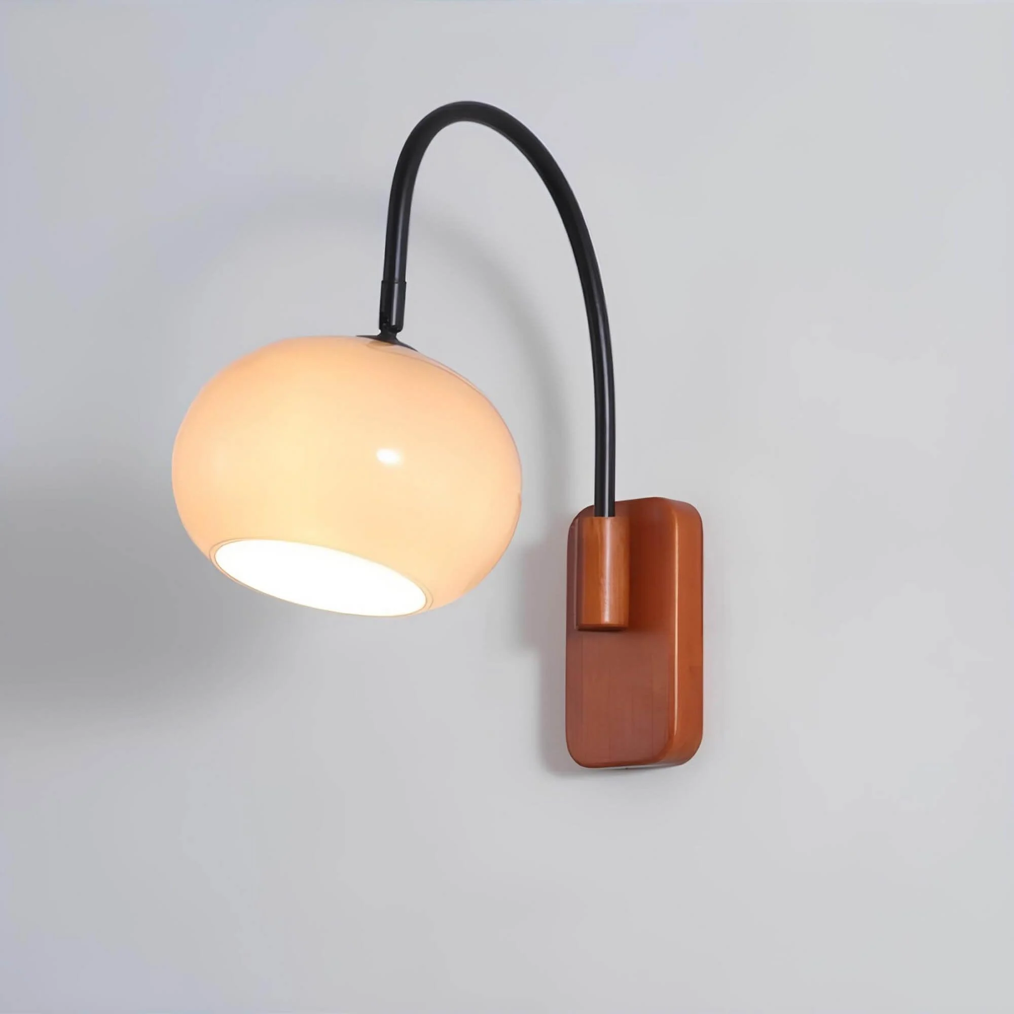 xlumina-drehbare-bauhaus-wandleuchte-kaki-glas-elegant-flexibel-modern Xlumina Drehbare Bauhaus Wandleuchte Kaki Glas Elegant Flexibel Modern