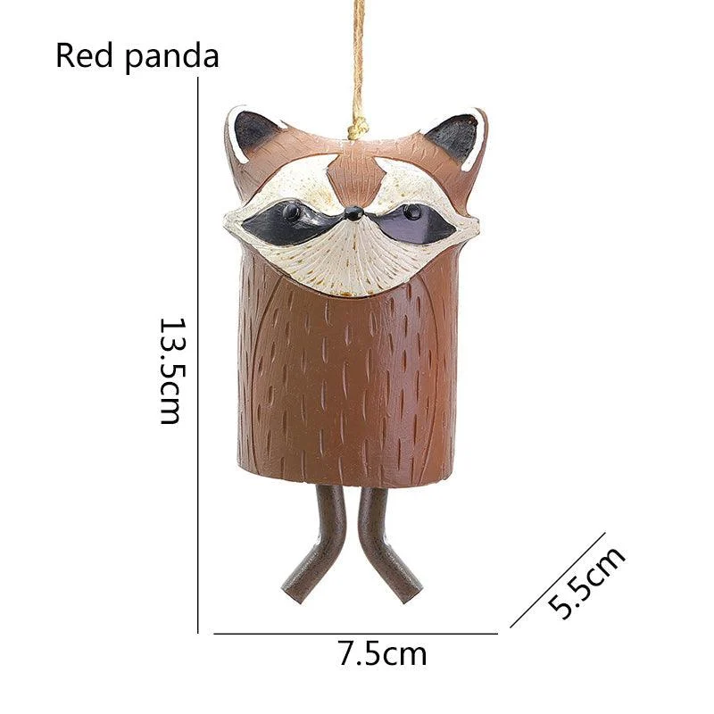 y86tCreative-Animal-Resin-Wind-Chimes-Room-Decor-Cute-Groundhog-Owl-Raccoon-Wind-Chimes-Bells-Garden-Outdoor_9ac88ee1-51be-41f1-bdbf-101db0413d7b Vintage Resin Animal Rustic Wind Chimes - ISTANBULLU LTD