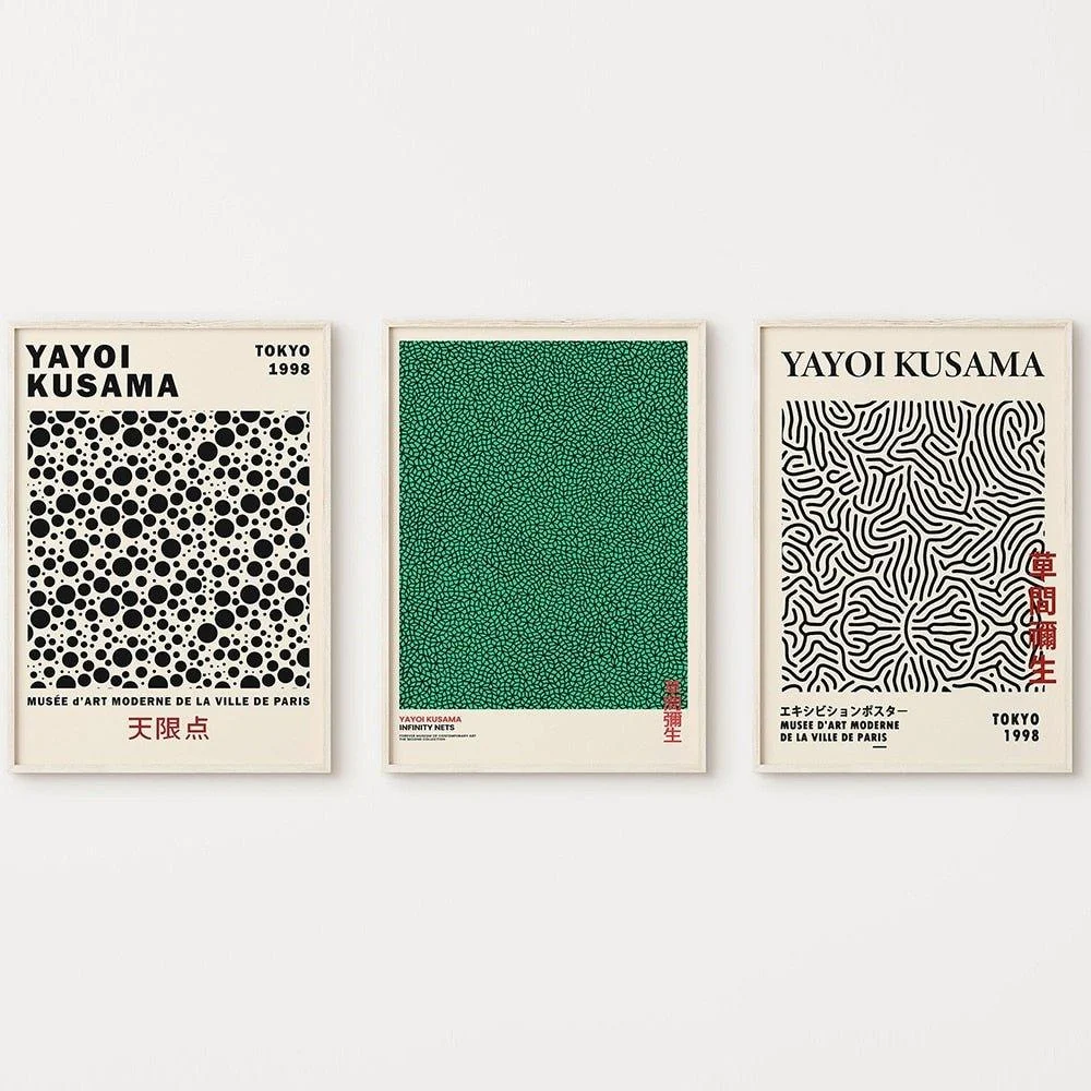 yayoi-kusama-abstract-line-dots-canvas-poster-749613 Yayoi Kusama Abstract Line Dots Canvas Poster 749613